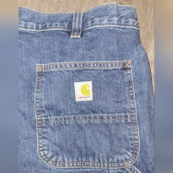 Carhartt Dark Blue Jeans Loose Fit - Picture 3 of 4